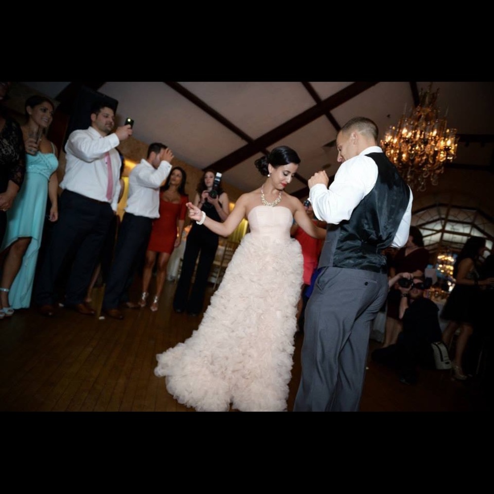 Pearl Marchesa Wedding Gown - Blush